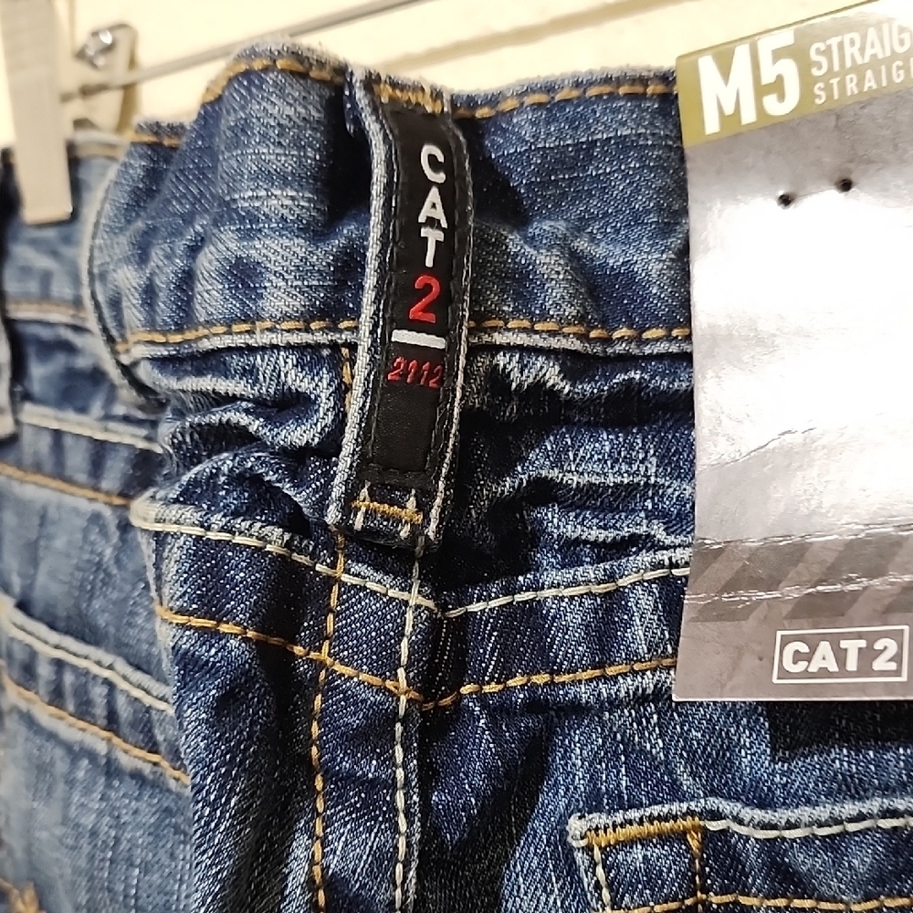 Ariat Blue Straight-Leg Jeans Classic Denim - Picture 6 of 13